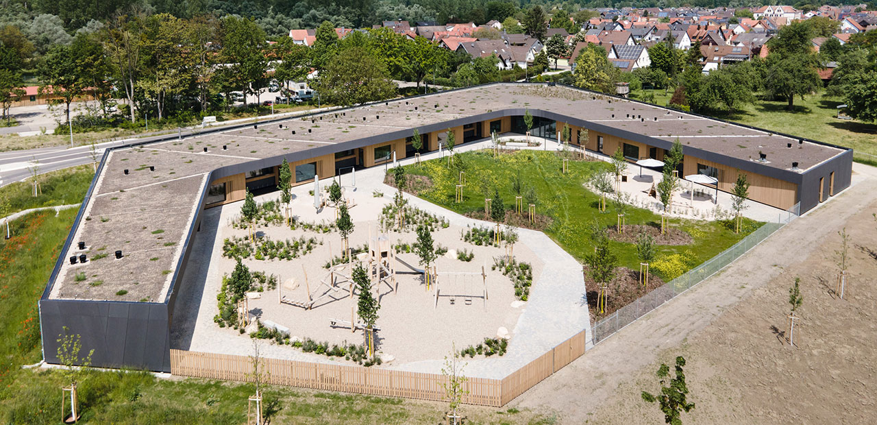 Kindergarten Rastatt Plittersdorf BAU4 Architekten
